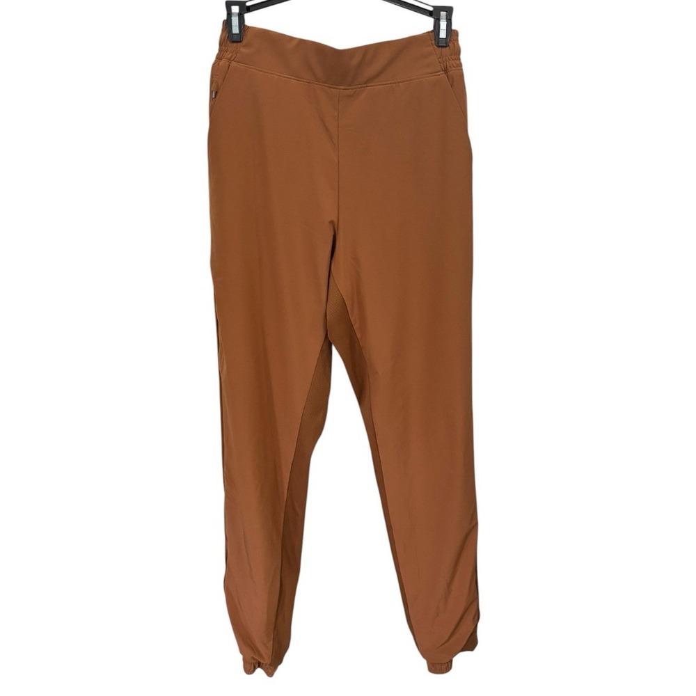 Athleta Brooklyn Lined Joggers Brown Size 10 Tall Athleisure Lounge